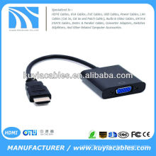 VGA hembra a HDMI macho cable adaptador